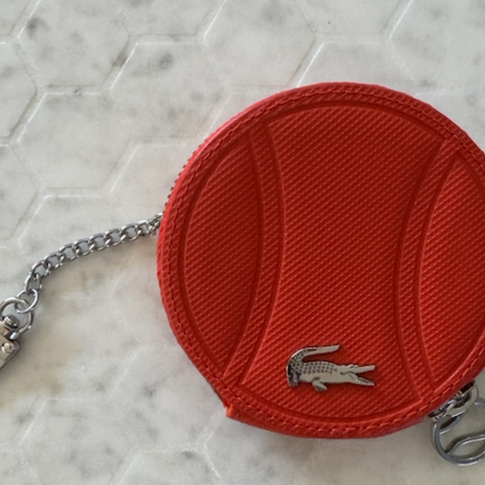 Lacoste Round Coin/Key Pouch - Picture 5 of 5